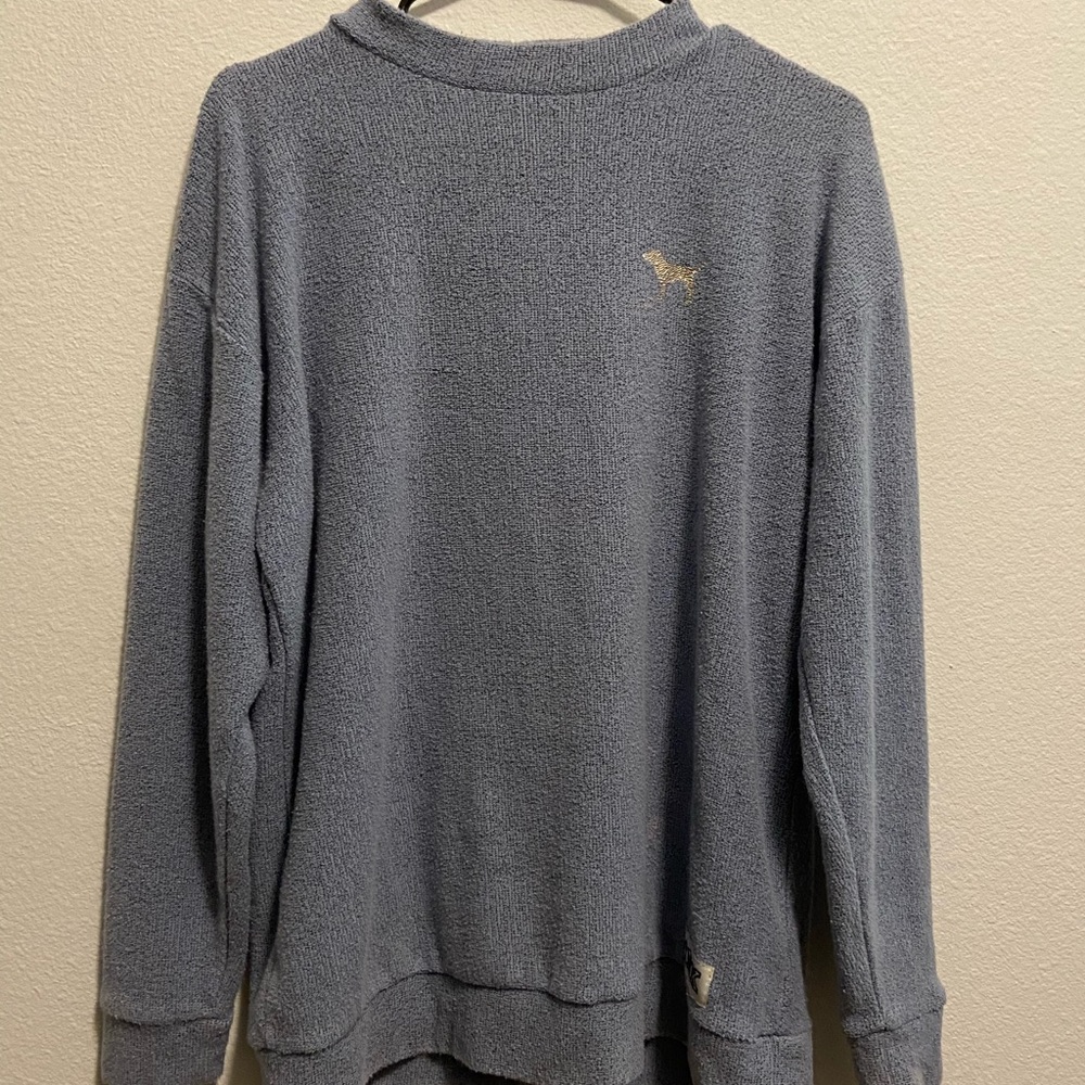 Victoria’s Secret PINK Blue oversized sweater